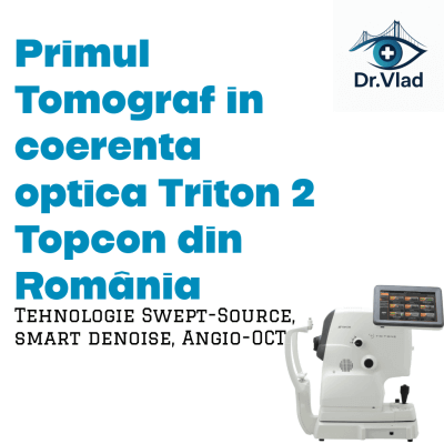 Cabinet oftalmologie Brăila Dr. Vlad Cristina - aparatură Topcon Triton 2 OCT Tomograf